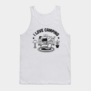 I Love Camping Tank Top